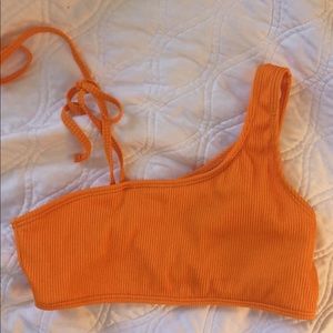 orange, small bikini top